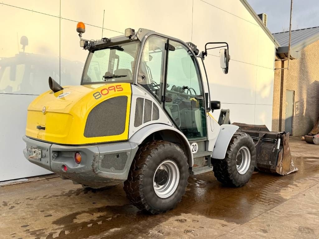 Radlader typu Wacker Neuson Kramer 8095 4 Wheel Steering / Bucket + Forks, Gebrauchtmaschine v Veldhoven (Obrázek 9)