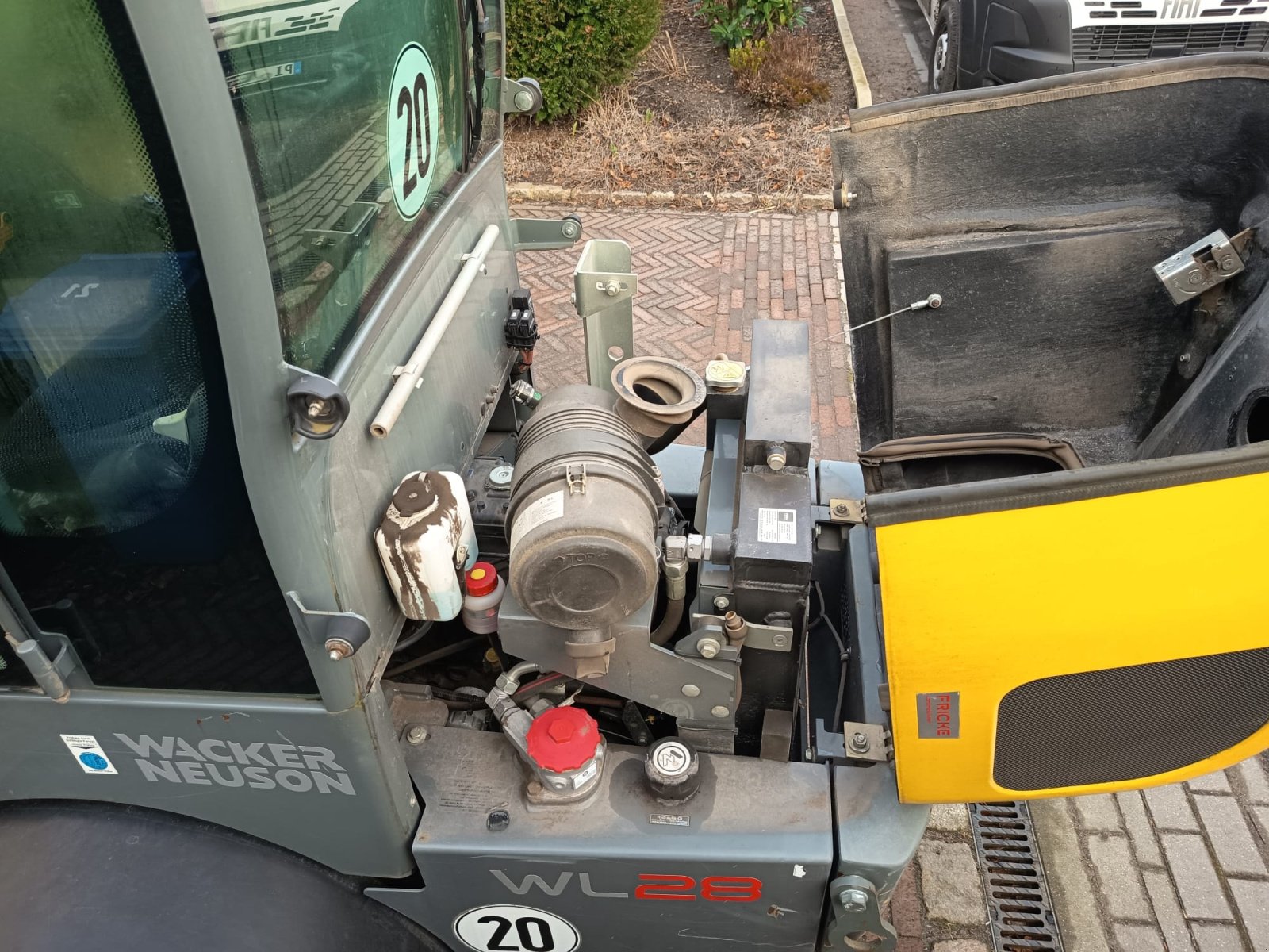 Radlader van het type Wacker Neuson WL 28, Gebrauchtmaschine in Rellingen (Foto 3)