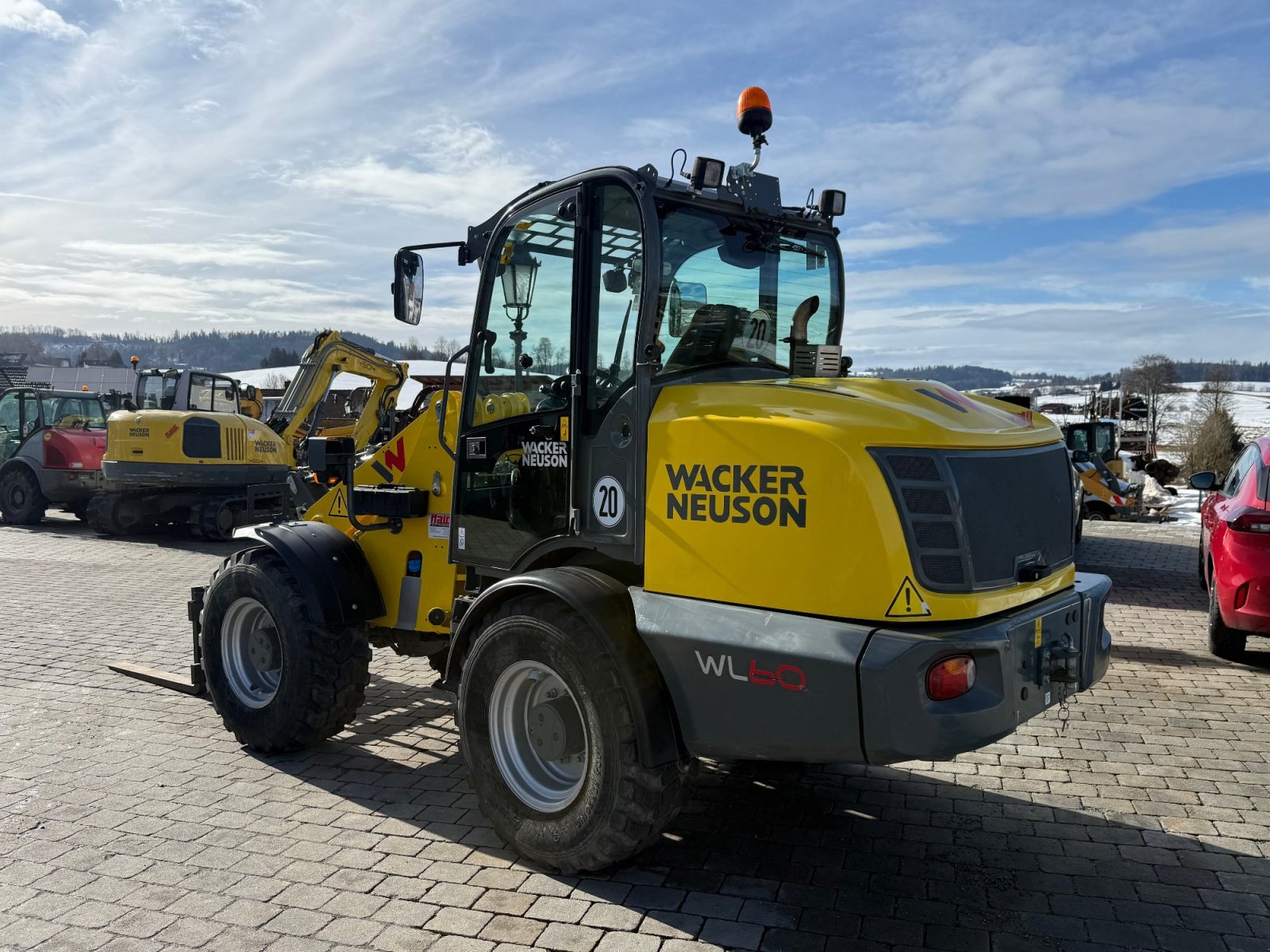 Radlader typu Wacker Neuson WL 60 gleich Weidemann RL60, Gebrauchtmaschine w Neureichenau (Zdjęcie 8)