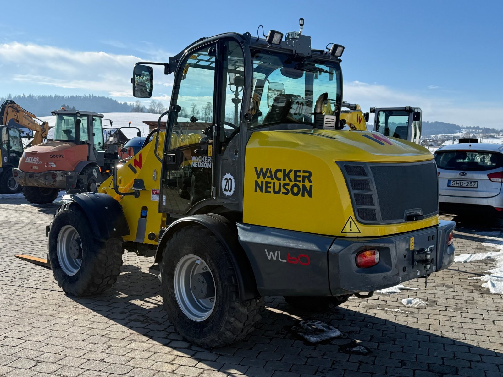 Radlader van het type Wacker Neuson WL 60, Gebrauchtmaschine in Neureichenau (Foto 8)