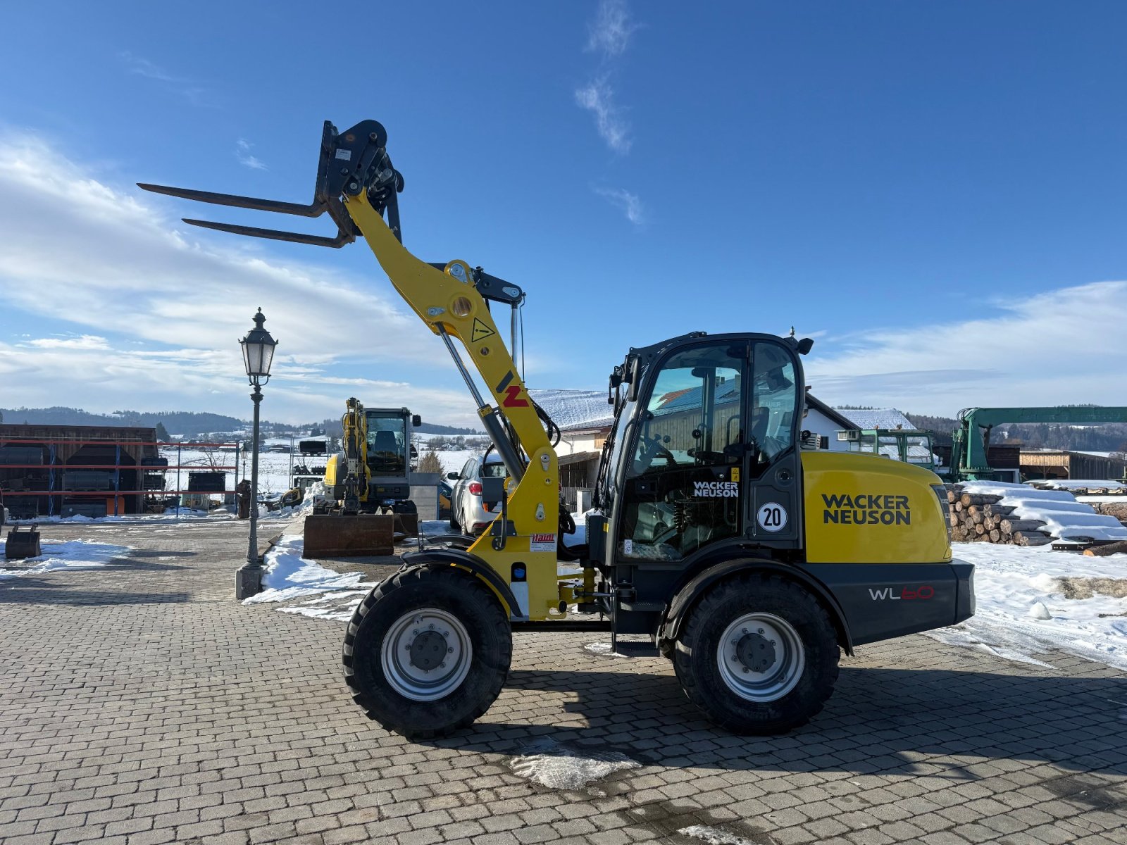 Radlader van het type Wacker Neuson WL 60, Gebrauchtmaschine in Neureichenau (Foto 20)