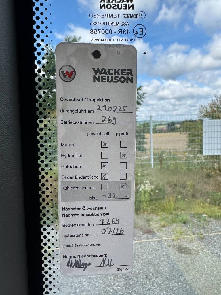 Radlader tip Wacker Neuson WL44, Gebrauchtmaschine in Neudrossenfeld (Poză 20)