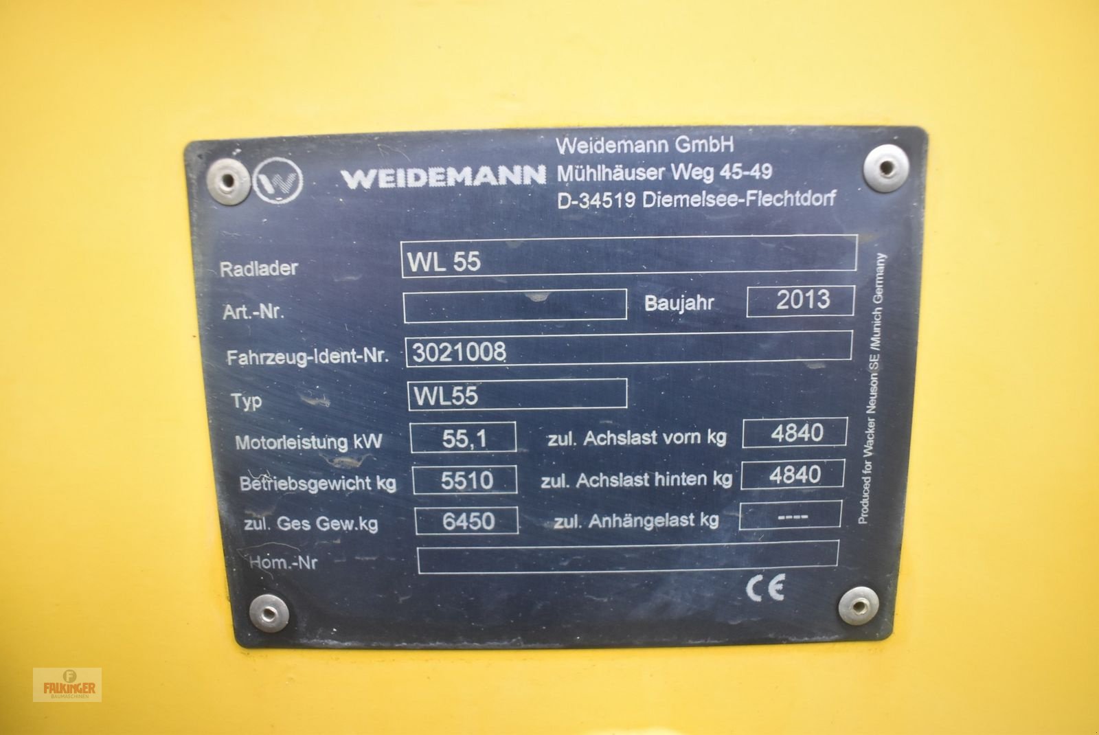 Radlader типа Wacker Neuson WL55s, Gebrauchtmaschine в Putzleinsdorf (Фотография 13)