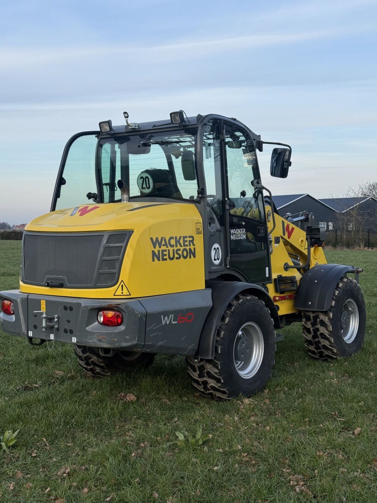Radlader Türe ait Wacker Neuson Wl60, Gebrauchtmaschine içinde Wadenoijen (resim 3)