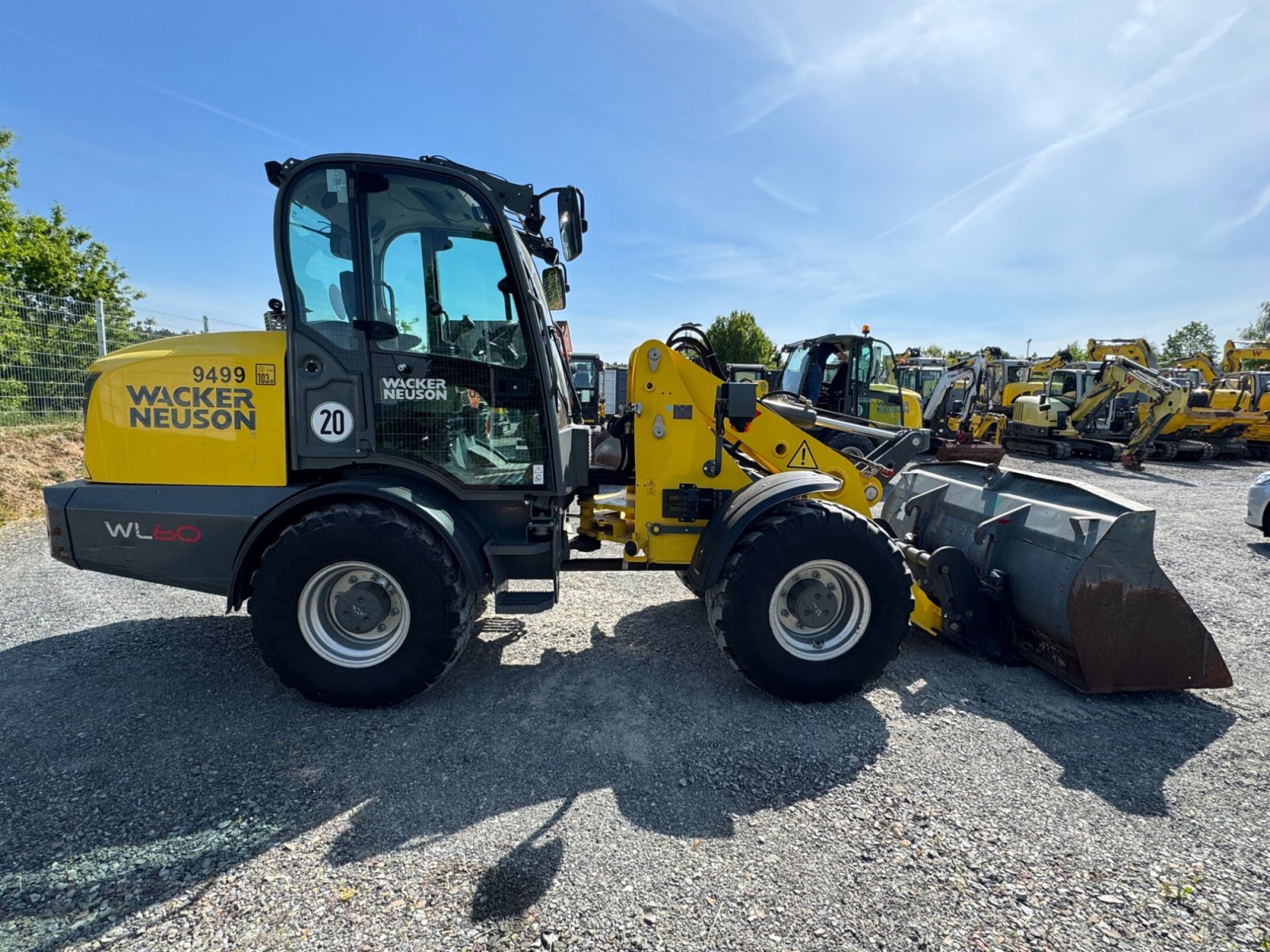 Radlader za tip Wacker Neuson WL60, Gebrauchtmaschine u Neudrossenfeld (Slika 5)