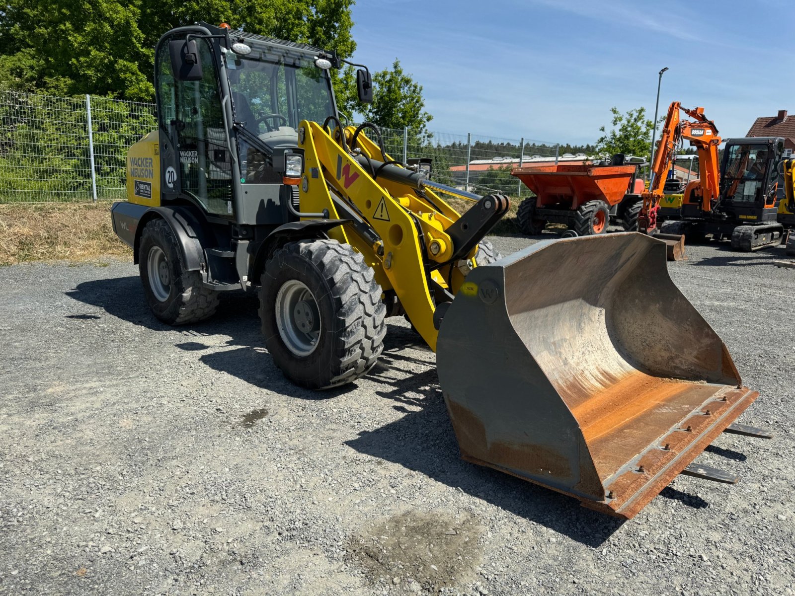 Radlader типа Wacker Neuson WL60, Gebrauchtmaschine в Neudrossenfeld (Фотография 4)