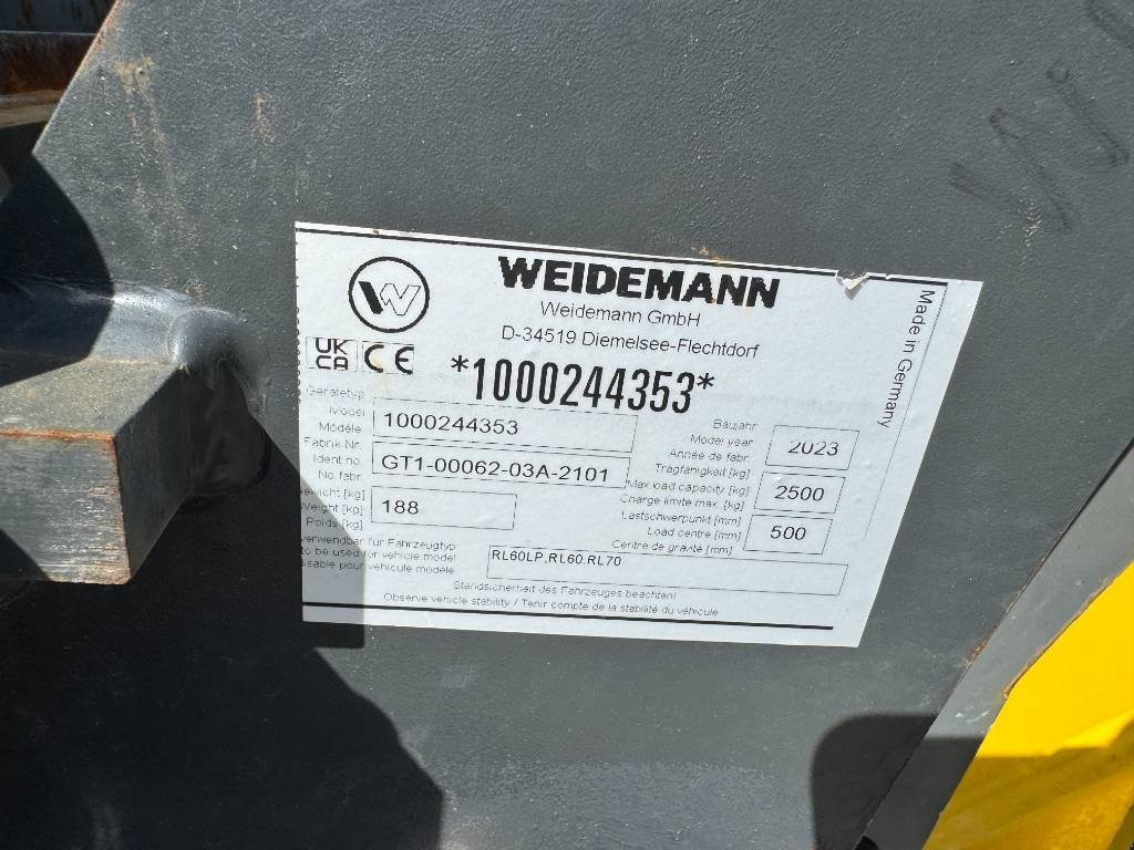 Radlader tip Wacker Neuson WL60, Gebrauchtmaschine in Neudrossenfeld (Poză 11)
