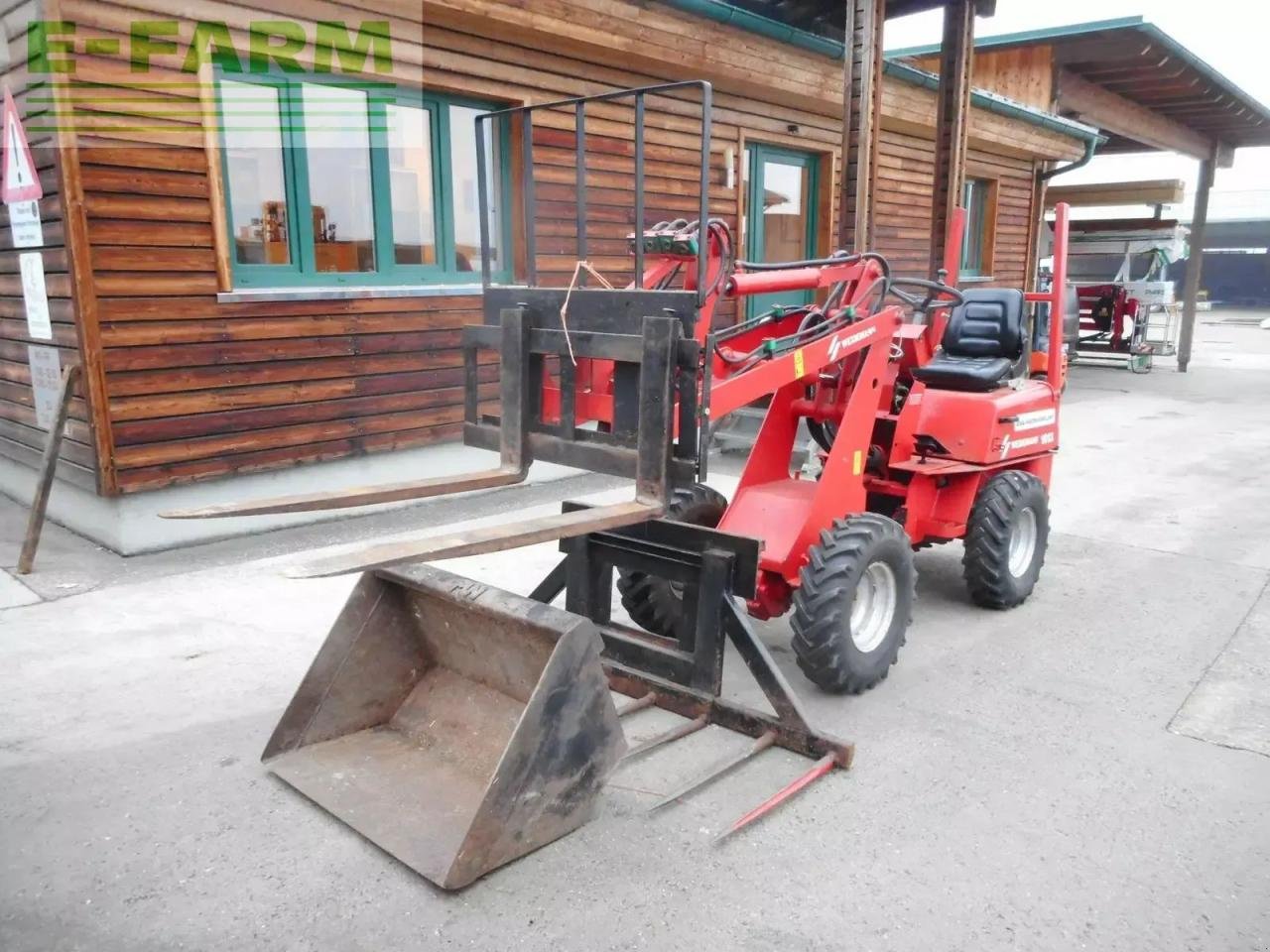 Radlader za tip Weidemann  1013 mit 3 anbaugeräte, Gebrauchtmaschine u ST. NIKOLAI/DR. (Slika 2)