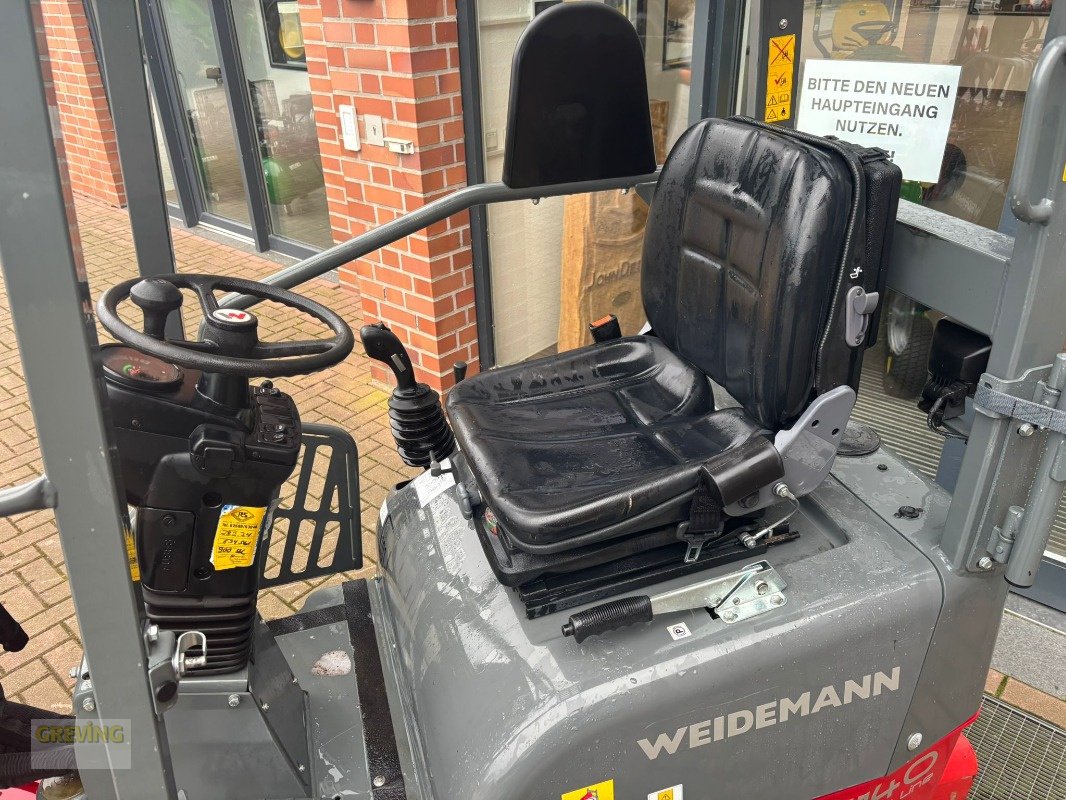 Radlader tip Weidemann  1140 inkl. Greifschaufel / Palettengabel / Schaufel, Gebrauchtmaschine in Ahaus (Poză 7)