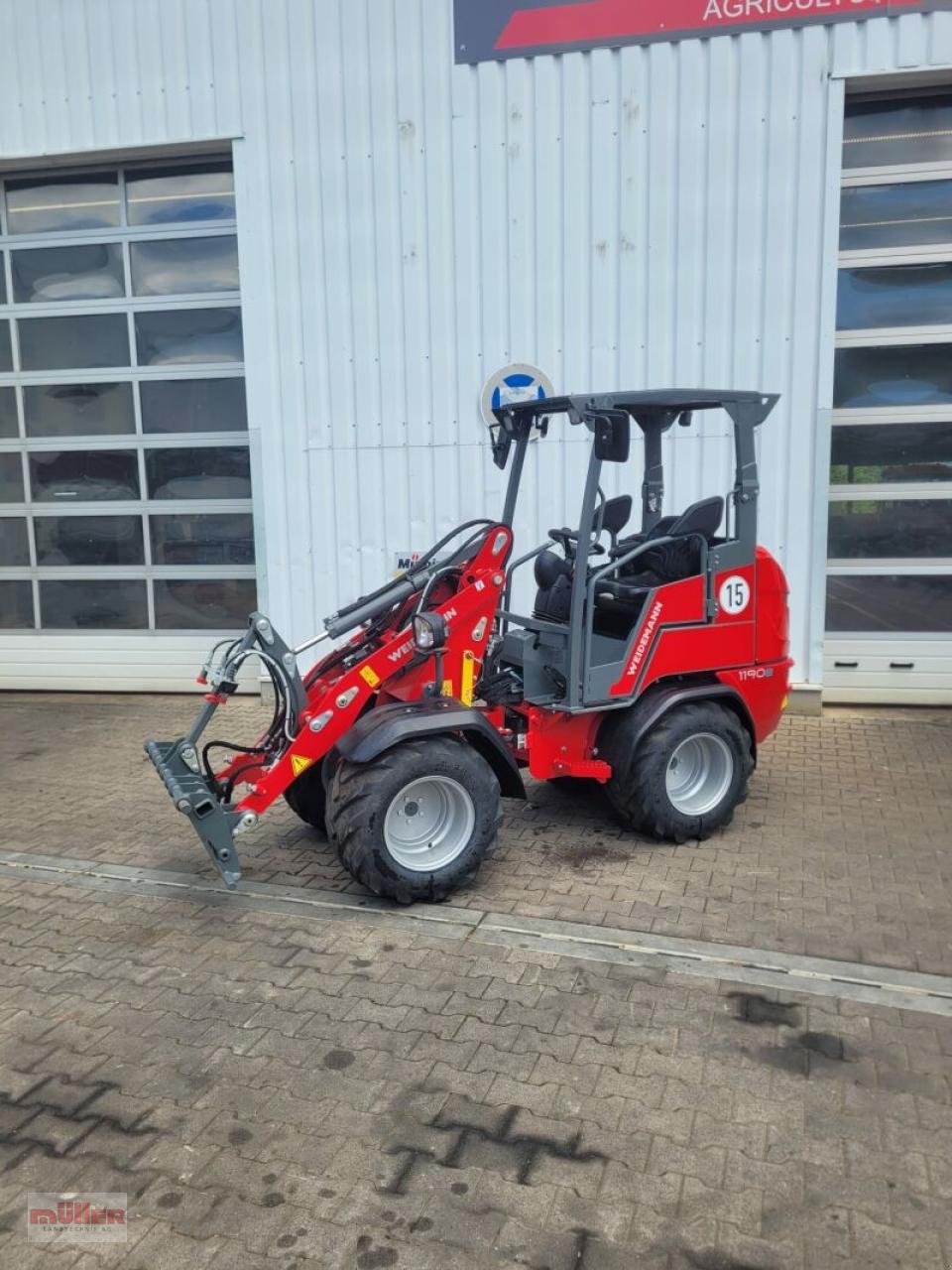 Radlader typu Weidemann  1190 e, Gebrauchtmaschine v Holzhausen (Obrázek 2)