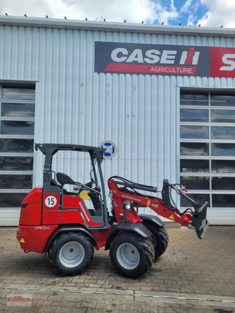 Radlader typu Weidemann  1190 e, Gebrauchtmaschine v Holzhausen (Obrázek 6)