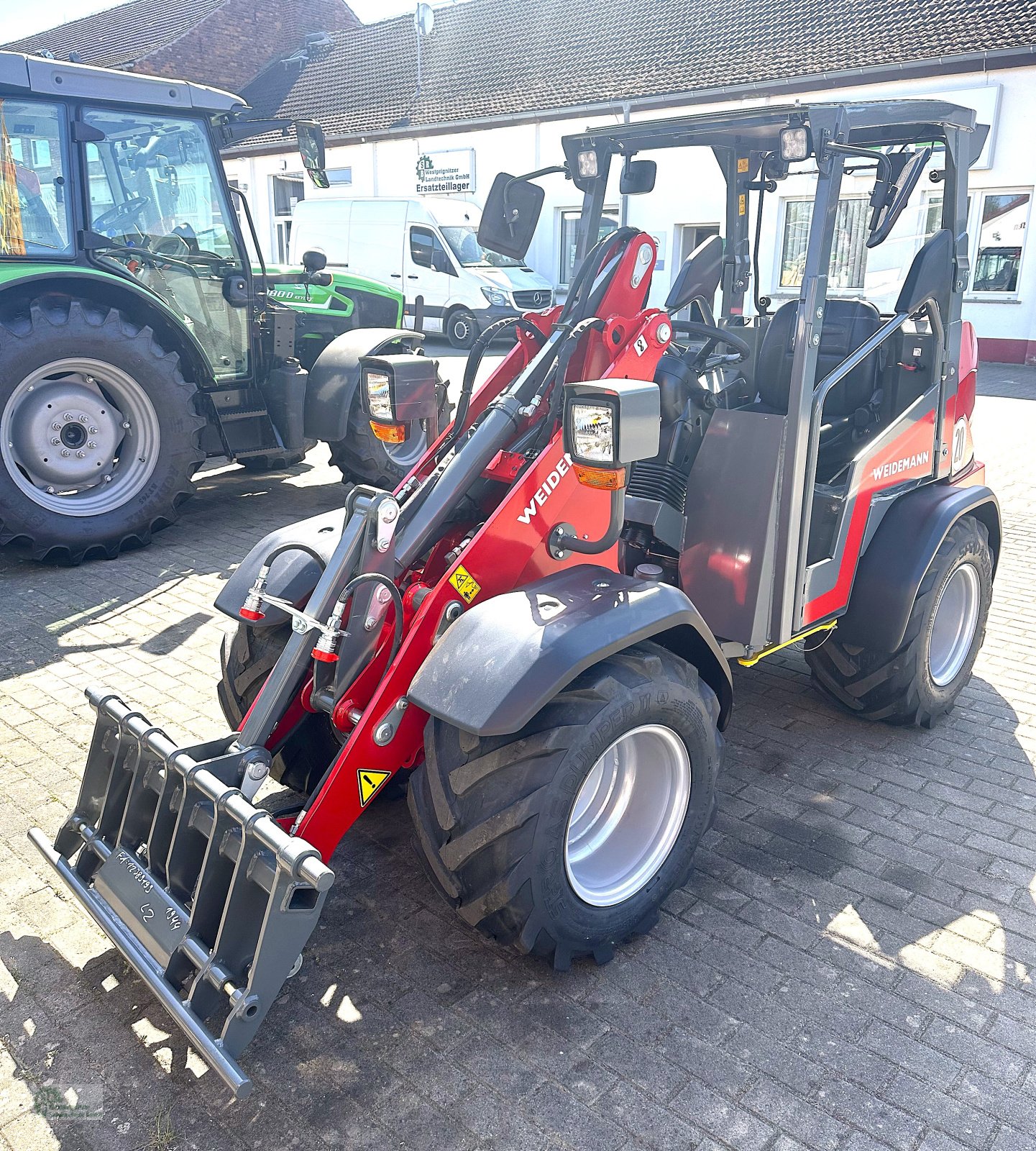 Radlader του τύπου Weidemann  1260 LP, Neumaschine σε Karstädt (Φωτογραφία 1)