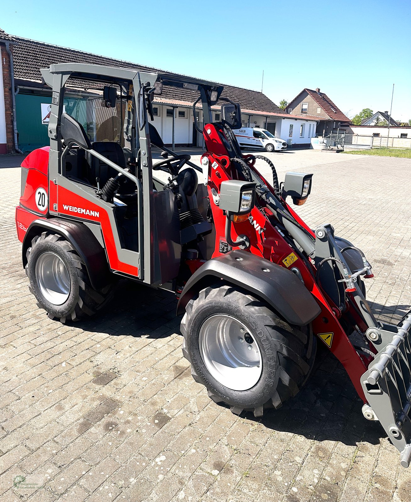 Radlader του τύπου Weidemann  1260 LP, Neumaschine σε Karstädt (Φωτογραφία 2)