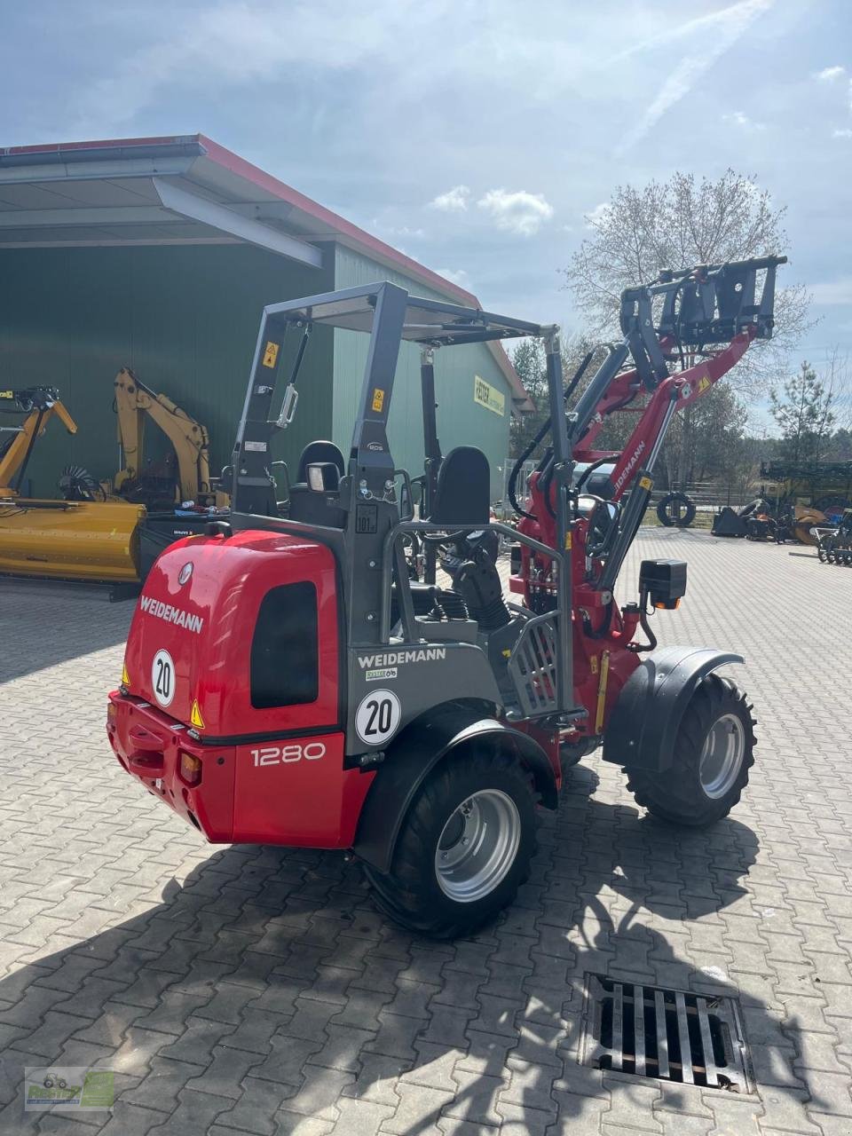 Radlader typu Weidemann  1280, Gebrauchtmaschine v Wernberg-Köblitz (Obrázek 4)