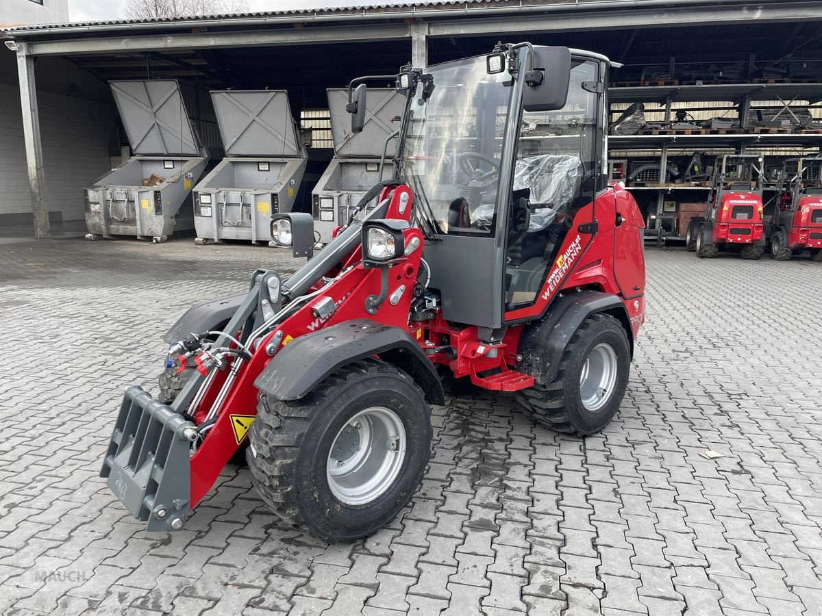 Radlader del tipo Weidemann  1390 mit niedrigem Vorderwagen, Neumaschine In Burgkirchen (Immagine 8)