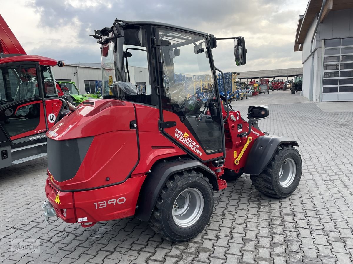 Radlader del tipo Weidemann  1390 mit niedrigem Vorderwagen, Neumaschine In Burgkirchen (Immagine 27)
