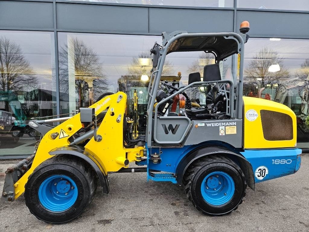 Radlader Türe ait Weidemann  1880, Gebrauchtmaschine içinde Fårevejle (resim 5)