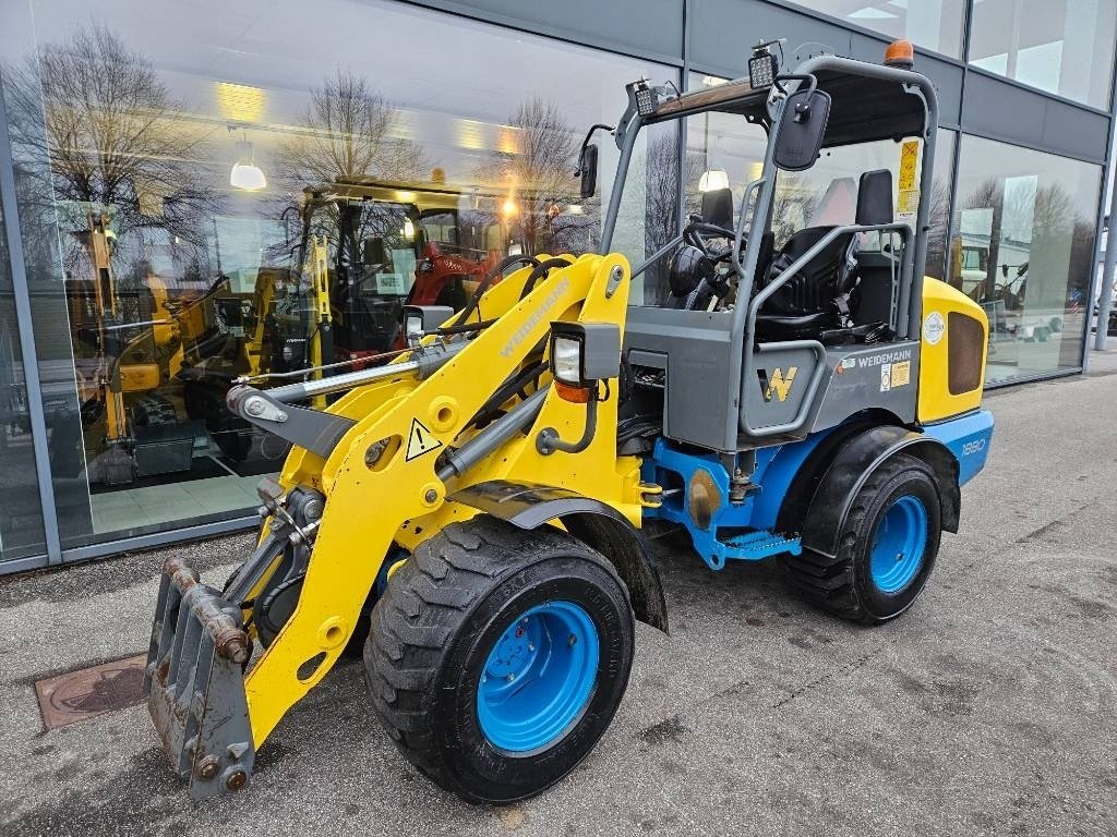 Radlader Türe ait Weidemann  1880, Gebrauchtmaschine içinde Fårevejle (resim 4)