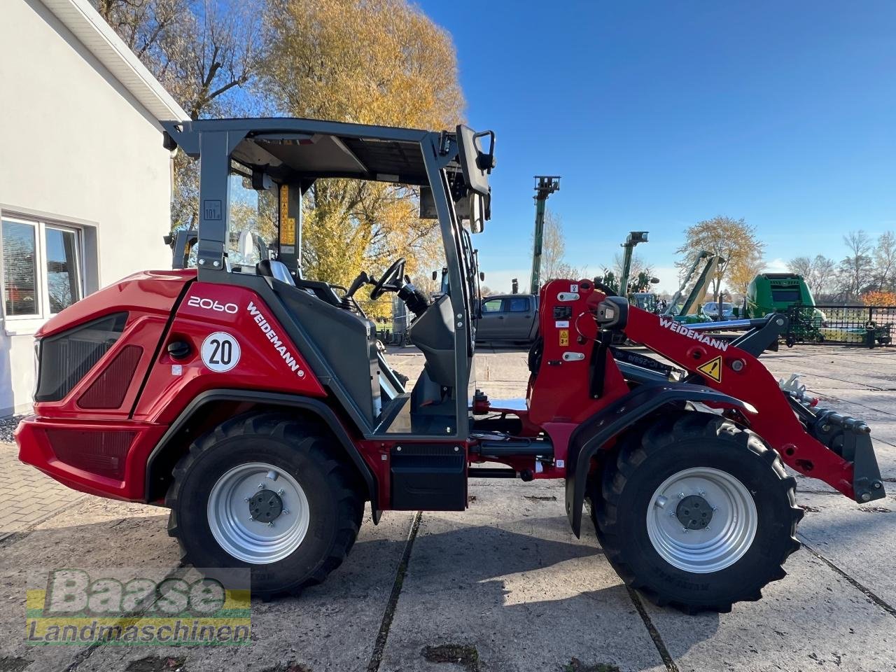 Radlader des Typs Weidemann  2060 Diesel ecDrive, Vorführmaschine in Holthof (Bild 5)