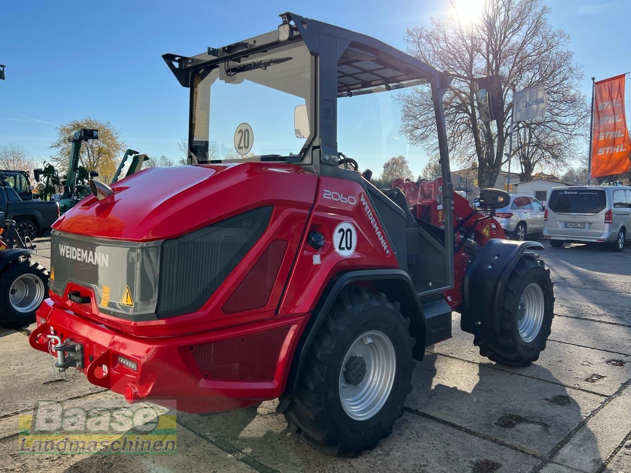 Radlader des Typs Weidemann  2060 Diesel ecDrive, Vorführmaschine in Holthof (Bild 7)