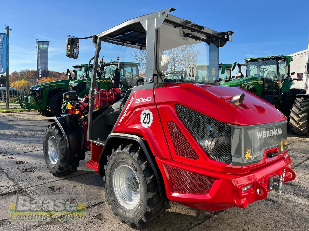 Radlader des Typs Weidemann  2060 Diesel ecDrive, Vorführmaschine in Holthof (Bild 9)