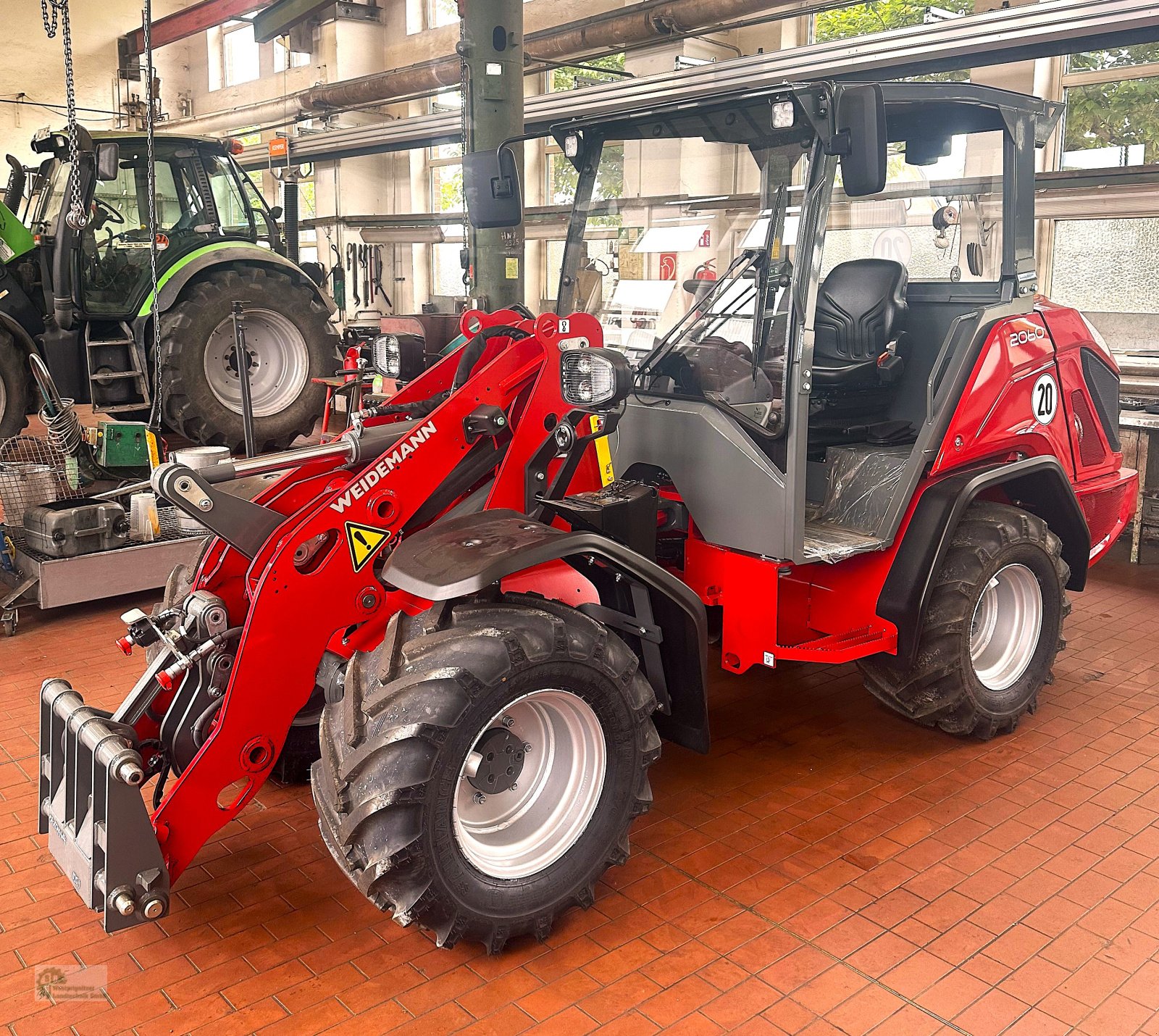 Radlader του τύπου Weidemann  2060, Neumaschine σε Karstädt (Φωτογραφία 2)