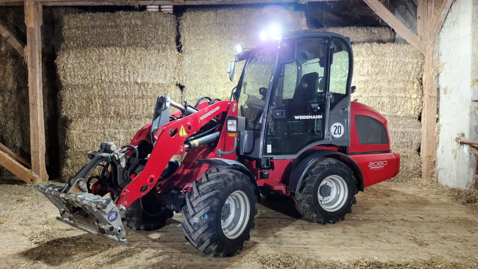 Radlader typu Weidemann  2080, Gebrauchtmaschine v Pfaffing (Obrázok 1)