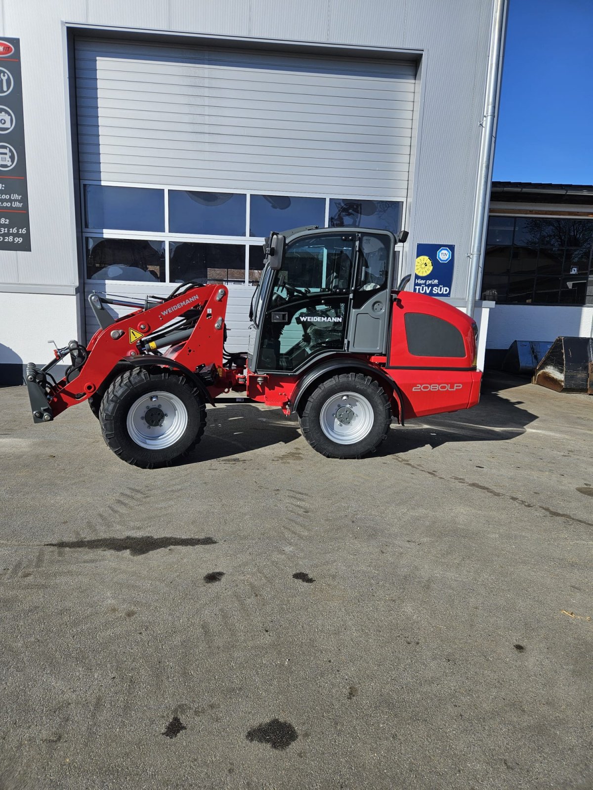 Radlader van het type Weidemann  2080LP, Gebrauchtmaschine in Wegscheid (Foto 1)