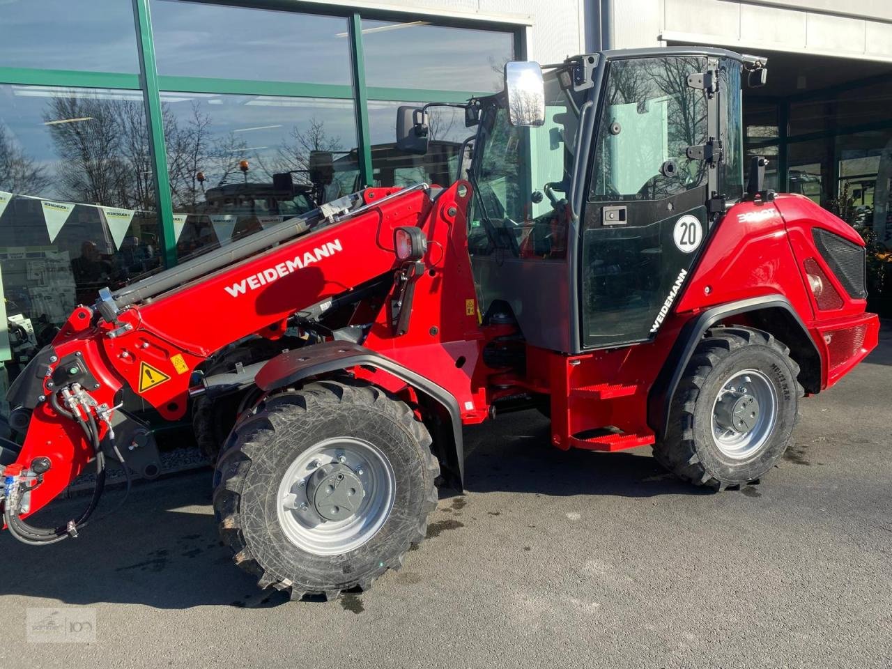 Radlader del tipo Weidemann  3060T, Neumaschine en Eslohe–Bremke (Imagen 1)