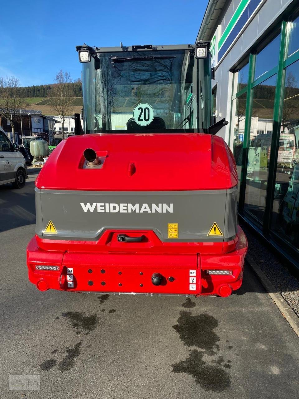Radlader del tipo Weidemann  3060T, Neumaschine en Eslohe–Bremke (Imagen 3)
