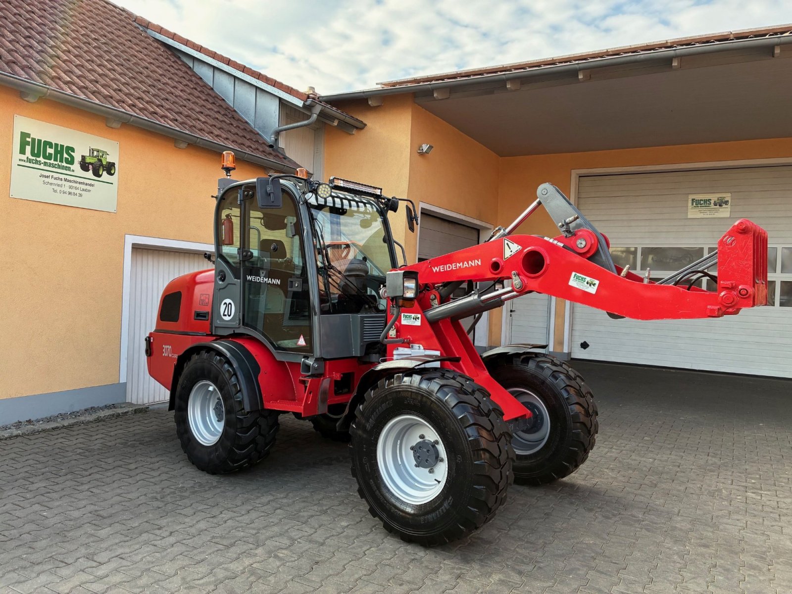 Radlader del tipo Weidemann  3070 CX 60, Baugleich Wacker WL44, Gebrauchtmaschine In Laaber (Immagine 2)