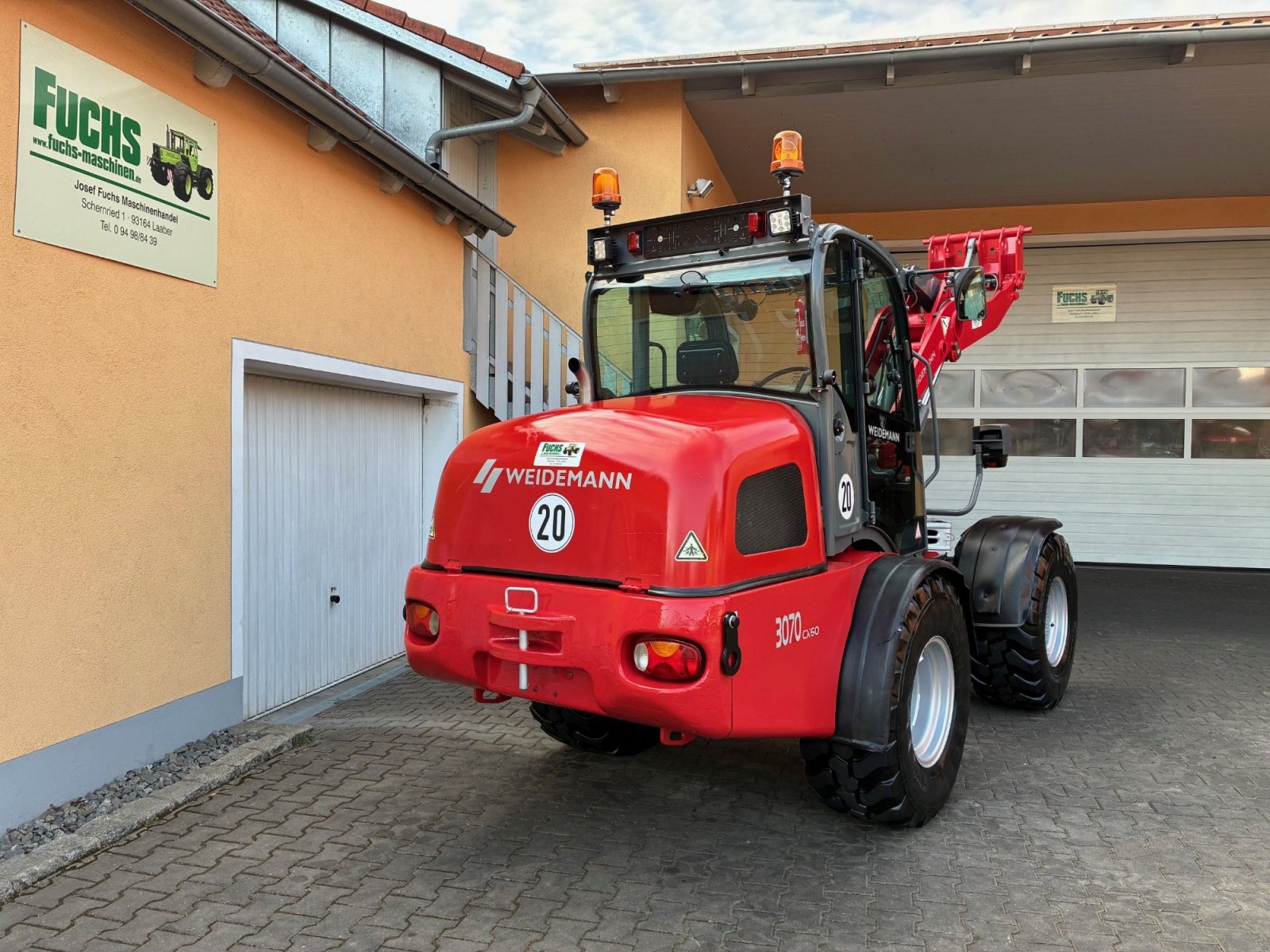 Radlader del tipo Weidemann  3070 CX 60, Baugleich Wacker WL44, Gebrauchtmaschine In Laaber (Immagine 3)