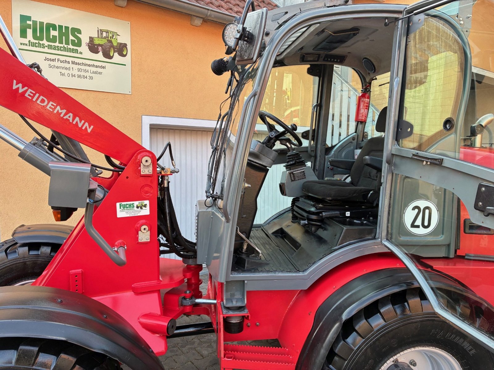 Radlader del tipo Weidemann  3070 CX 60, Baugleich Wacker WL44, Gebrauchtmaschine In Laaber (Immagine 4)