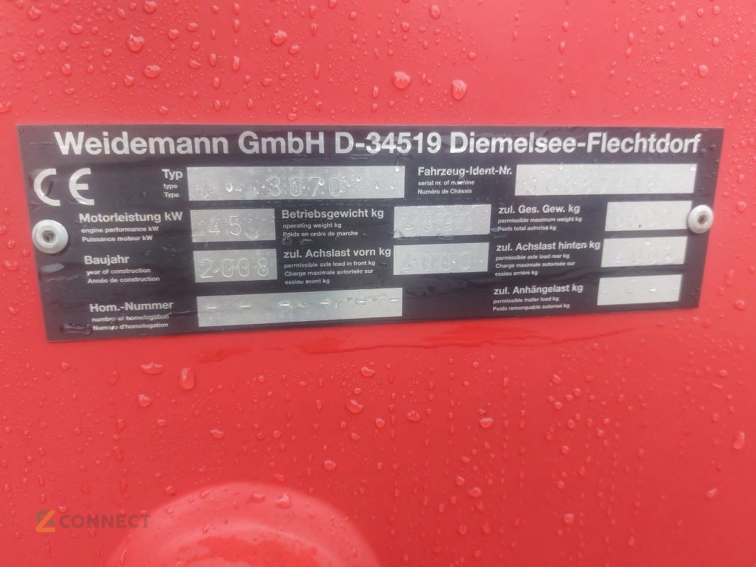 Radlader des Typs Weidemann  3070 CX 60 LP, Gebrauchtmaschine in Gerichshain (Bild 11)