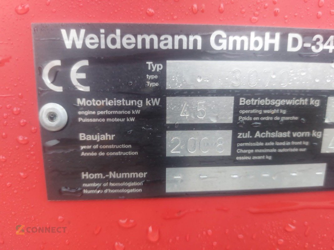 Radlader des Typs Weidemann  3070 CX 60 LP, Gebrauchtmaschine in Gerichshain (Bild 13)