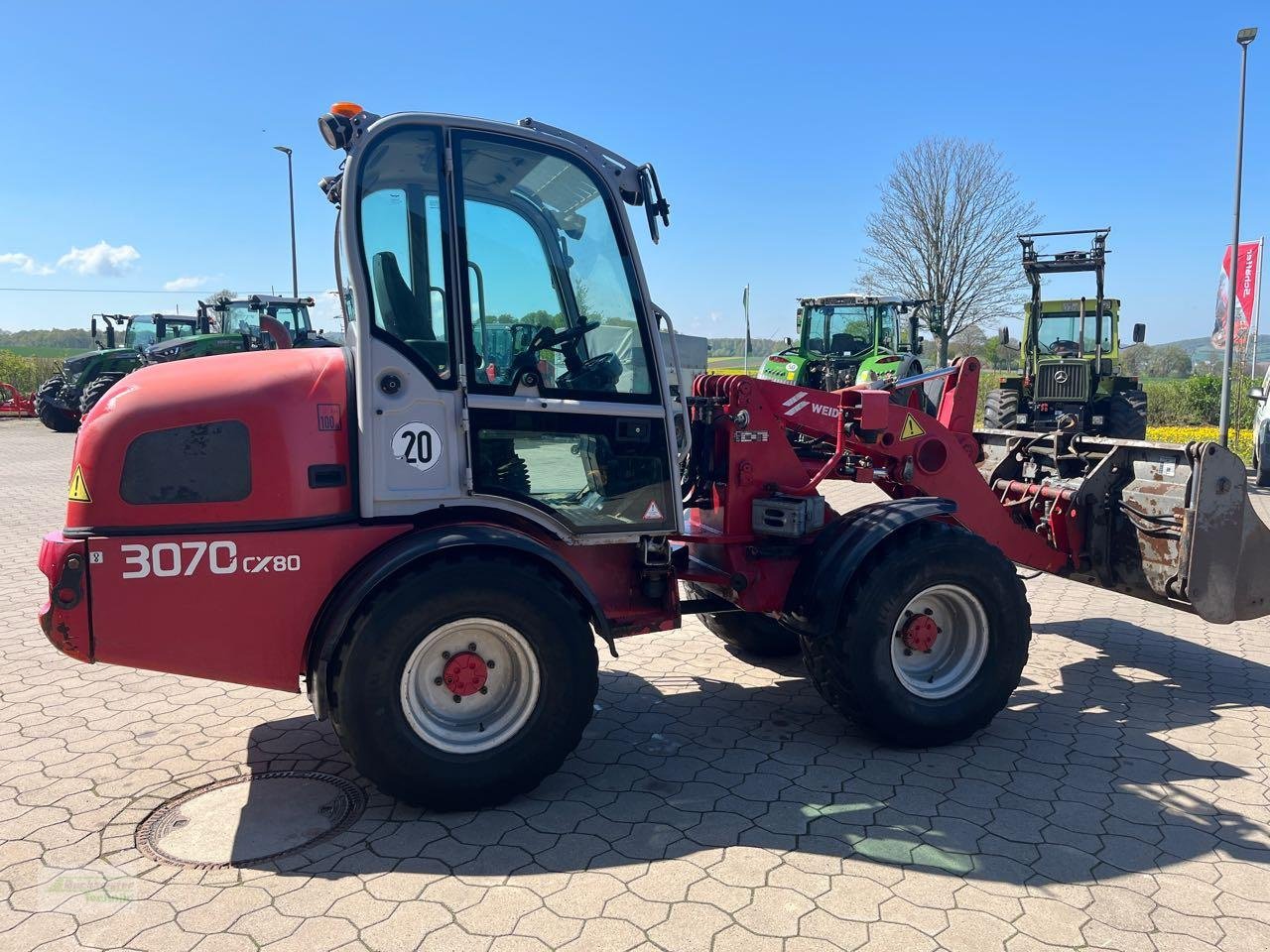 Radlader типа Weidemann  3070 CX 80 LP, Gebrauchtmaschine в Coppenbruegge (Фотография 3)