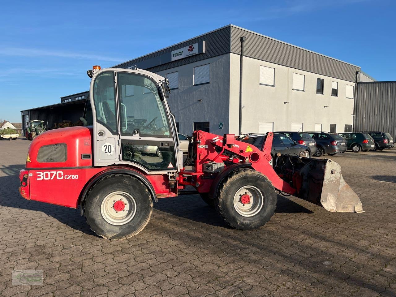 Radlader del tipo Weidemann  3070 CX 80, Gebrauchtmaschine en Coppenbruegge (Imagen 1)