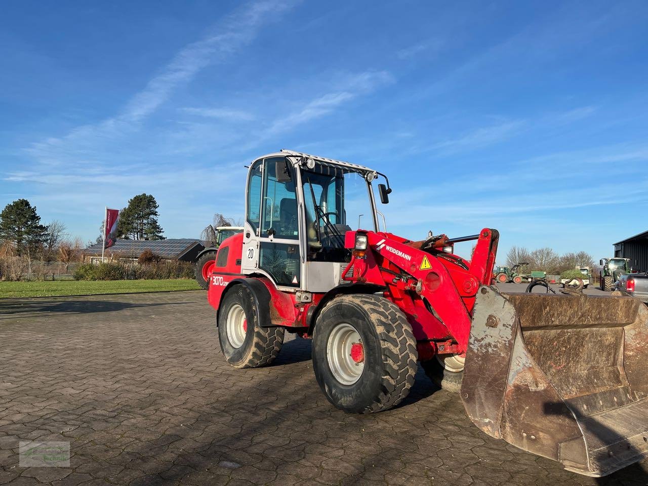 Radlader del tipo Weidemann  3070 CX 80, Gebrauchtmaschine en Coppenbruegge (Imagen 3)