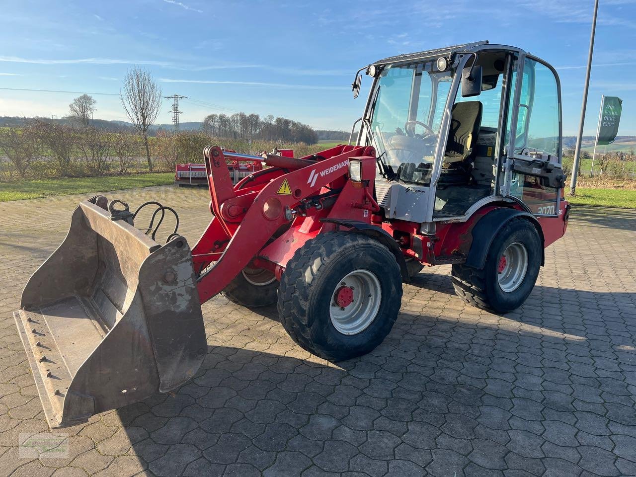 Radlader del tipo Weidemann  3070 CX 80, Gebrauchtmaschine en Coppenbruegge (Imagen 5)