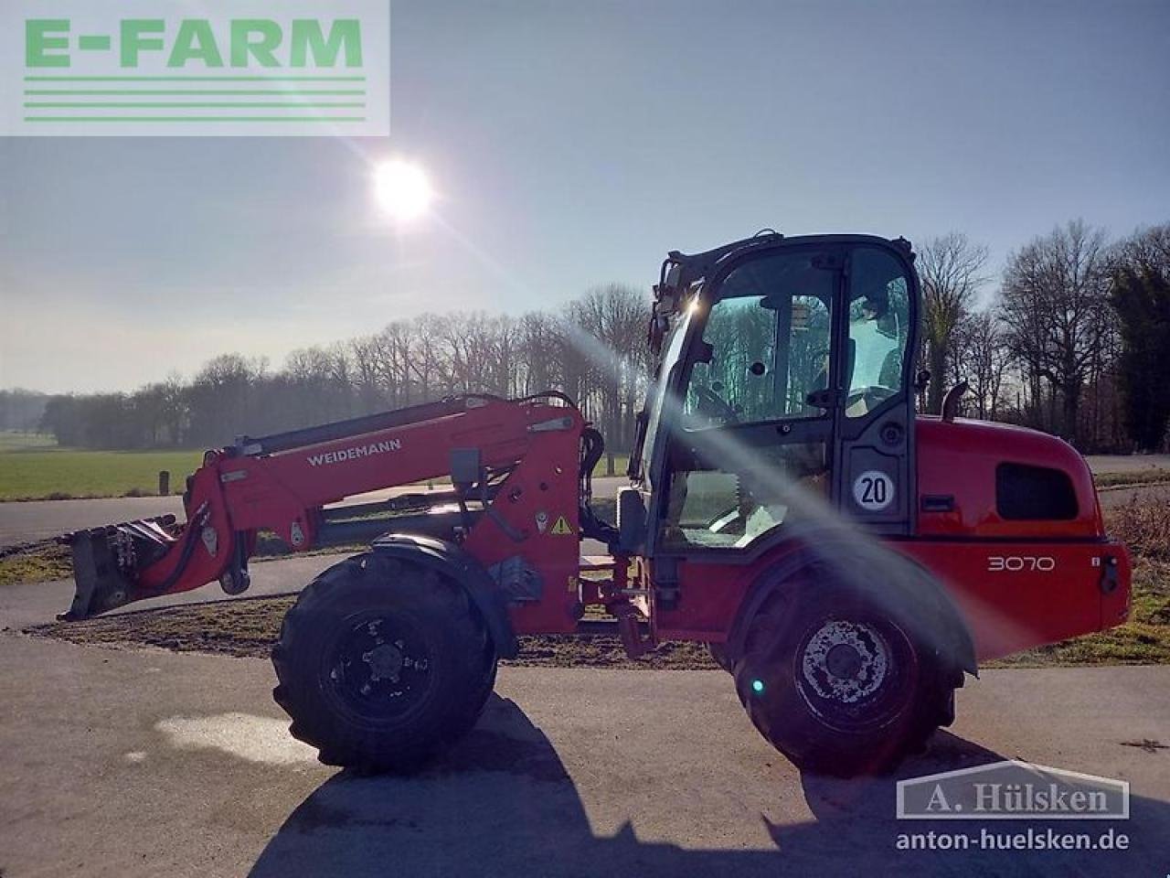 Radlader typu Weidemann  3070 cx60 t, Gebrauchtmaschine v ROSENDAHL (Obrázok 2)