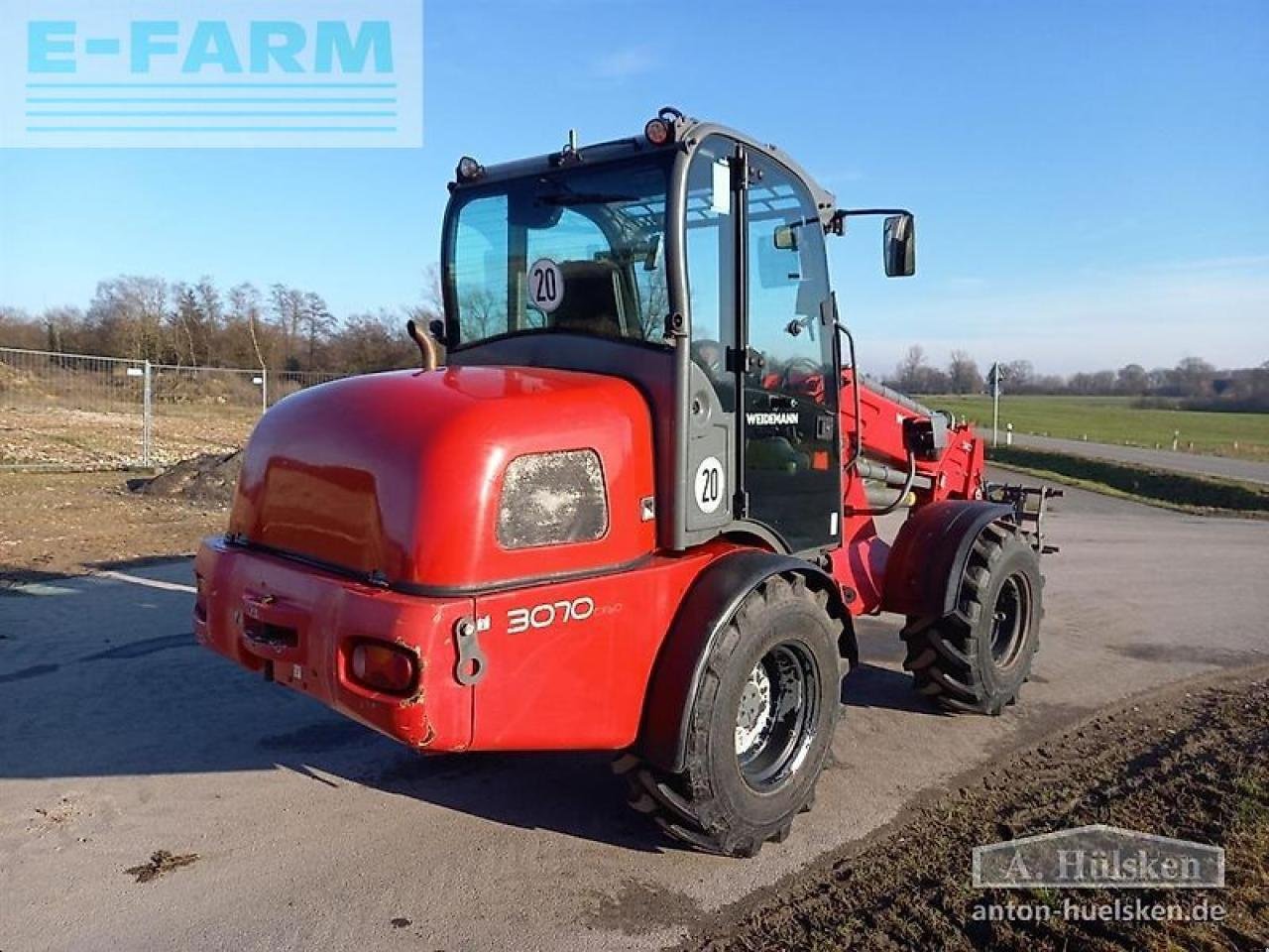 Radlader typu Weidemann  3070 cx60 t, Gebrauchtmaschine v ROSENDAHL (Obrázok 5)