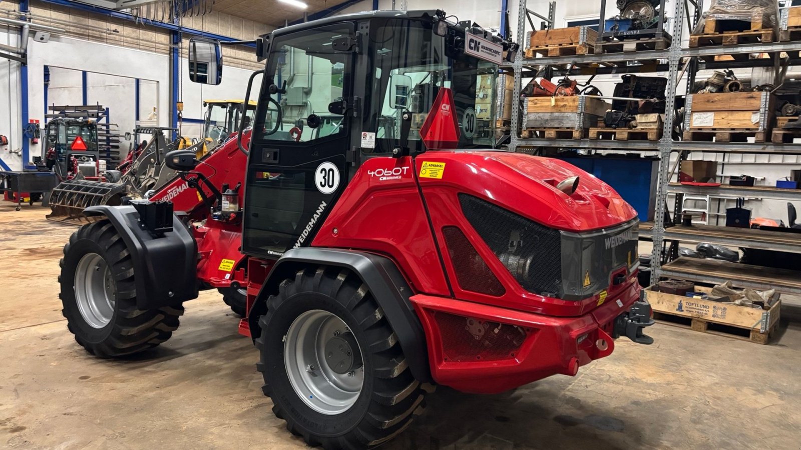 Radlader του τύπου Weidemann  4060 T Klar til levering, Gebrauchtmaschine σε Gram (Φωτογραφία 4)