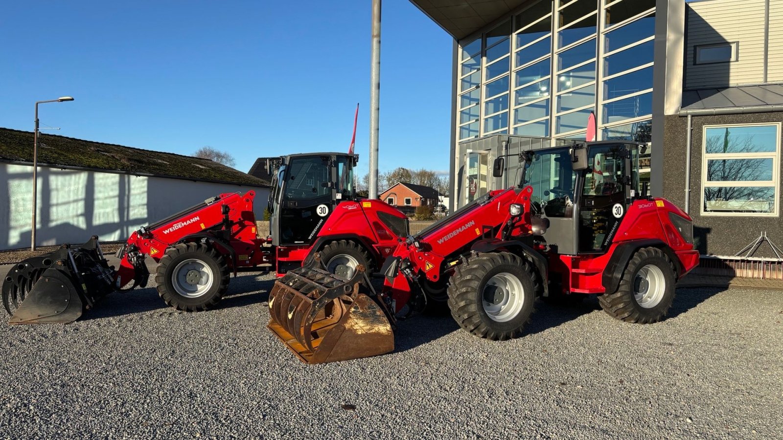 Radlader του τύπου Weidemann  4060 T Klar til levering, Gebrauchtmaschine σε Gram (Φωτογραφία 14)