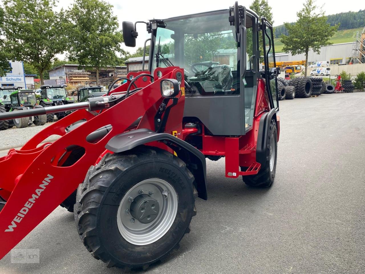 Radlader of the type Weidemann  4060, Neumaschine in Eslohe–Bremke (Picture 2)