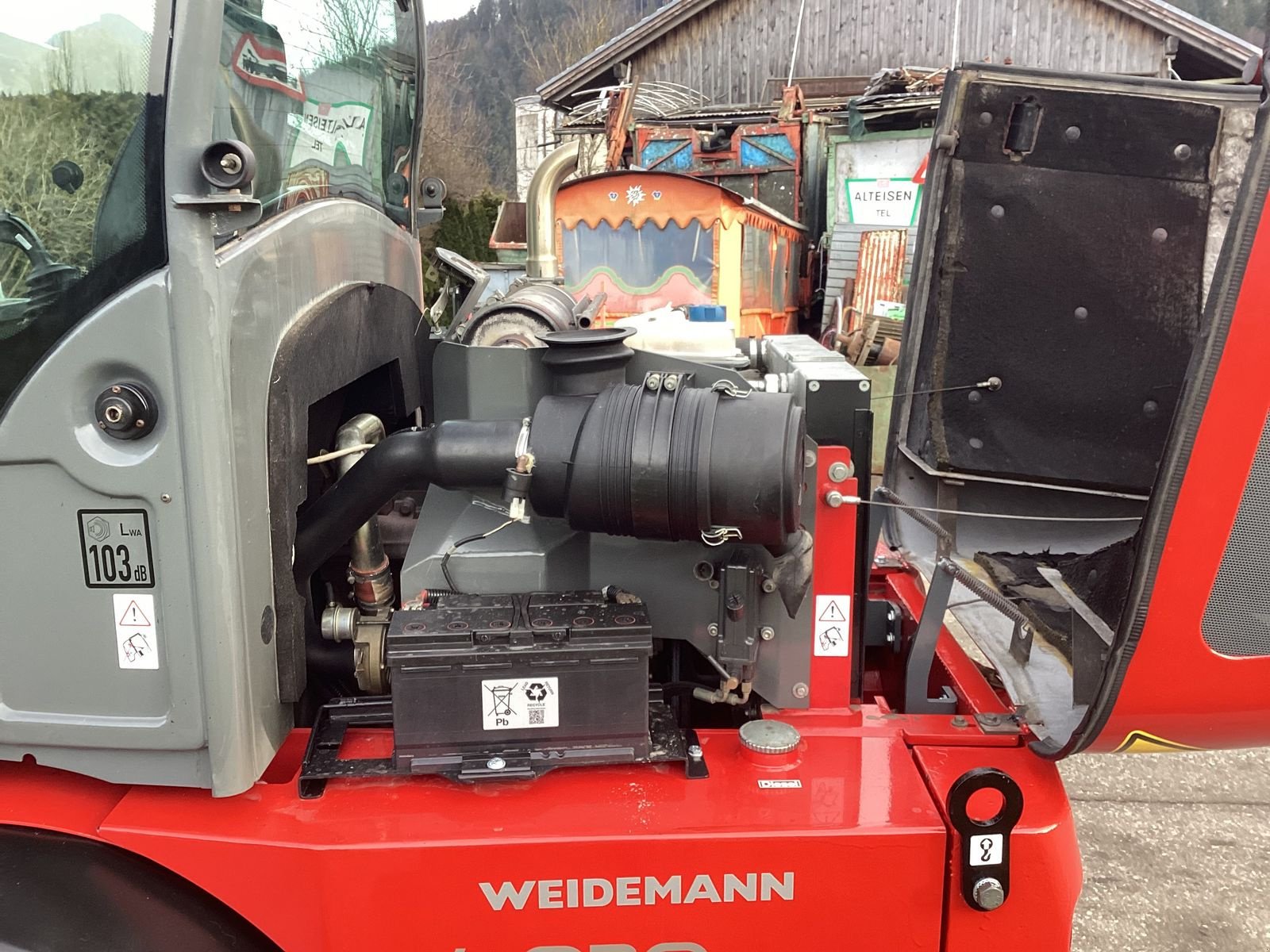 Radlader a típus Weidemann  4070 CX 100 T, Gebrauchtmaschine ekkor: Bezau (Kép 13)