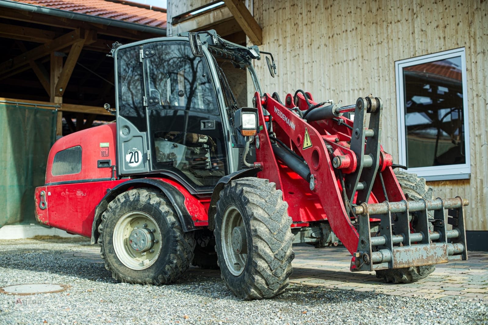 Radlader του τύπου Weidemann  4070 CX, Gebrauchtmaschine σε Riedhausen (Φωτογραφία 4)