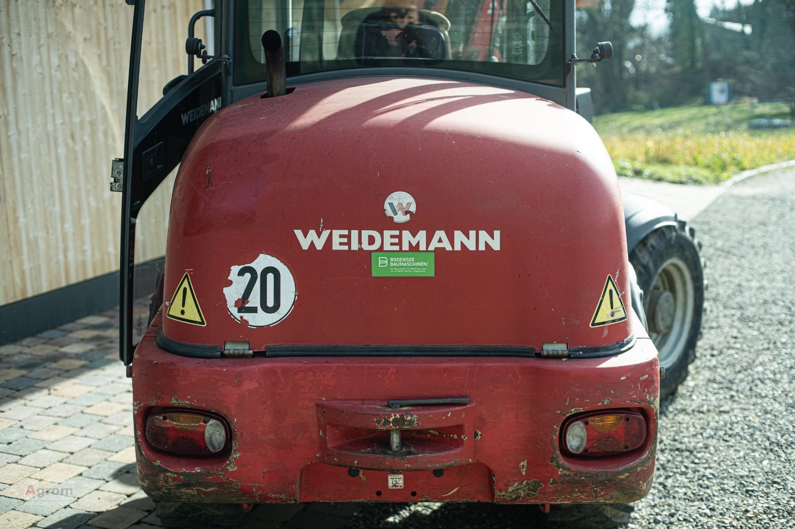 Radlader του τύπου Weidemann  4070 CX, Gebrauchtmaschine σε Riedhausen (Φωτογραφία 9)