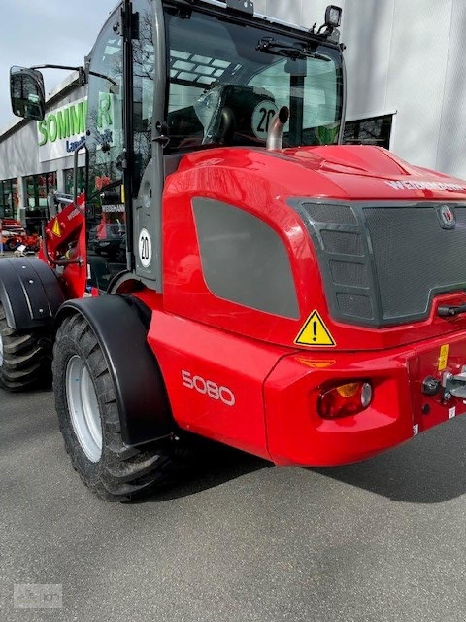 Radlader of the type Weidemann  5080 Stage V, Neumaschine in Eslohe–Bremke (Picture 3)