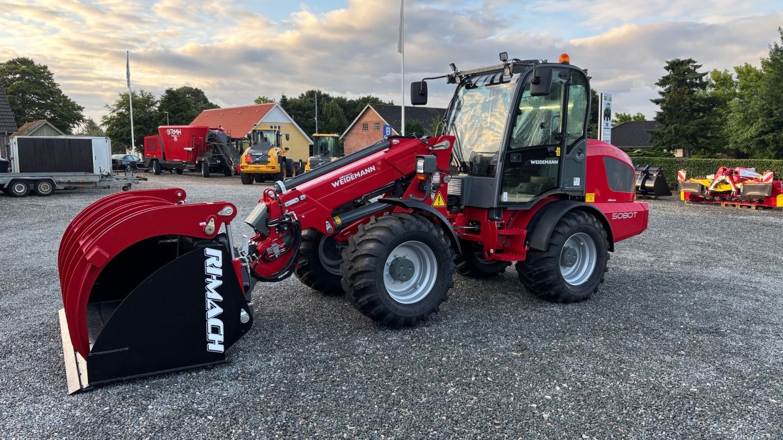 Radlader of the type Weidemann  5080T Solgt flere på vej -, Gebrauchtmaschine in Gram (Picture 15)