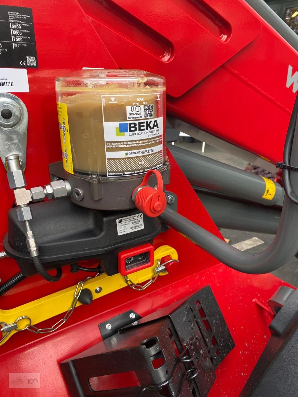 Radlader типа Weidemann  5080T Stage V, Neumaschine в Eslohe–Bremke (Фотография 4)